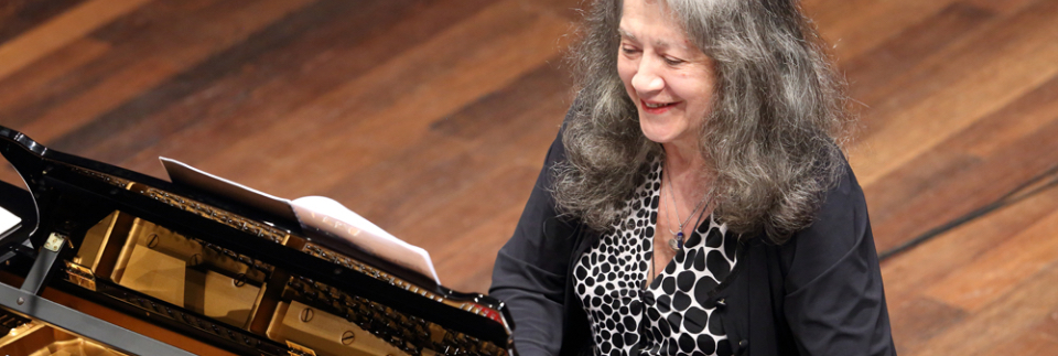 Peace and Music Ambassador for the Hiroshima Symphony Orchestra Martha Argerich